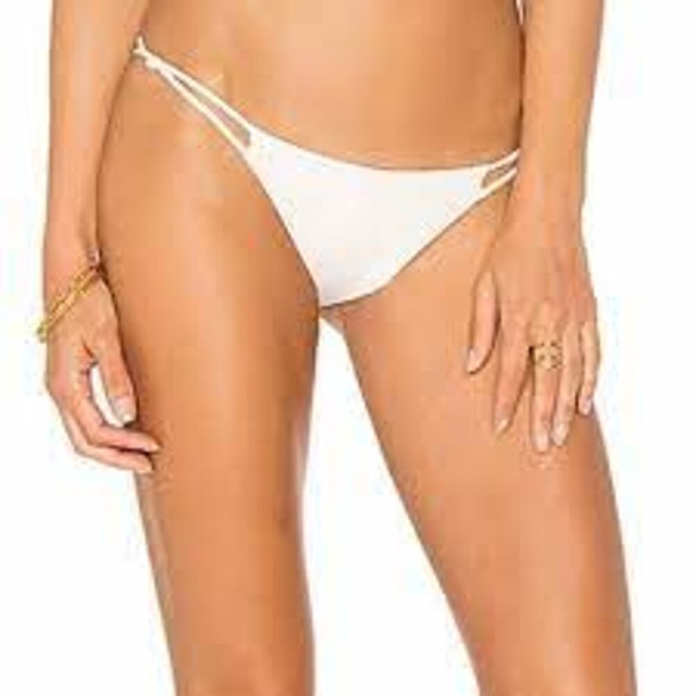 NEW! Tavik Bikini Bottoms Asher Swim Bottom Tapioca - L